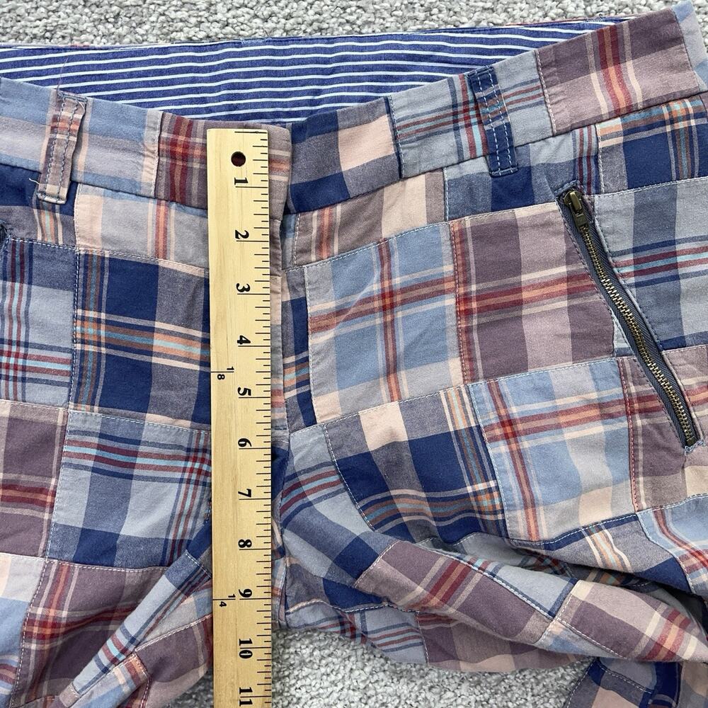 J. Crew Plaid Ankle Pants - Blue, Red, White - Picture 13 of 14